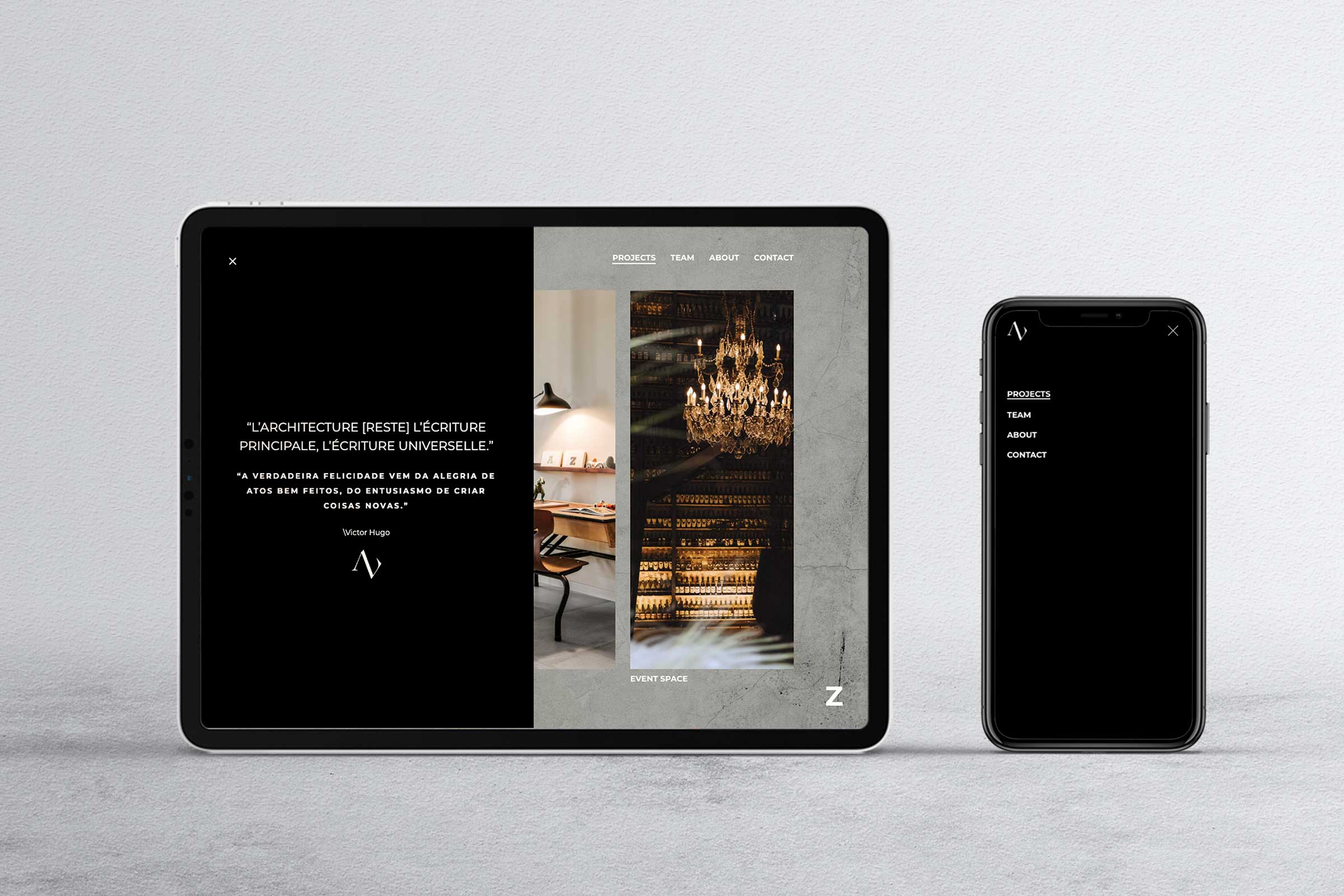 Architect firm website -extra