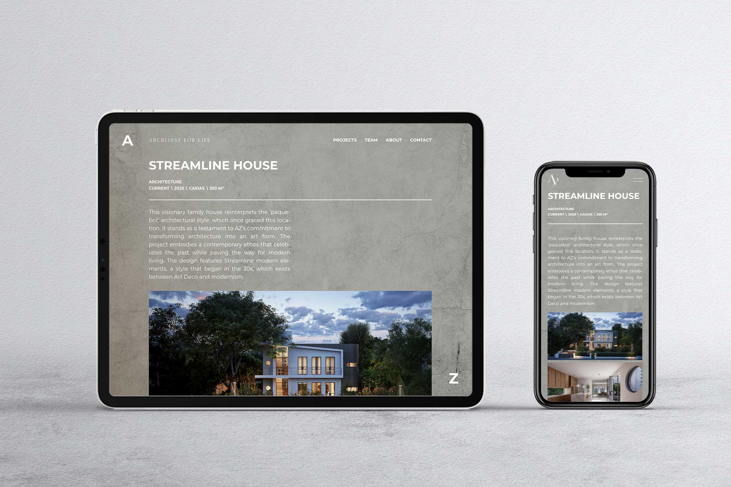 Architect firm website -post