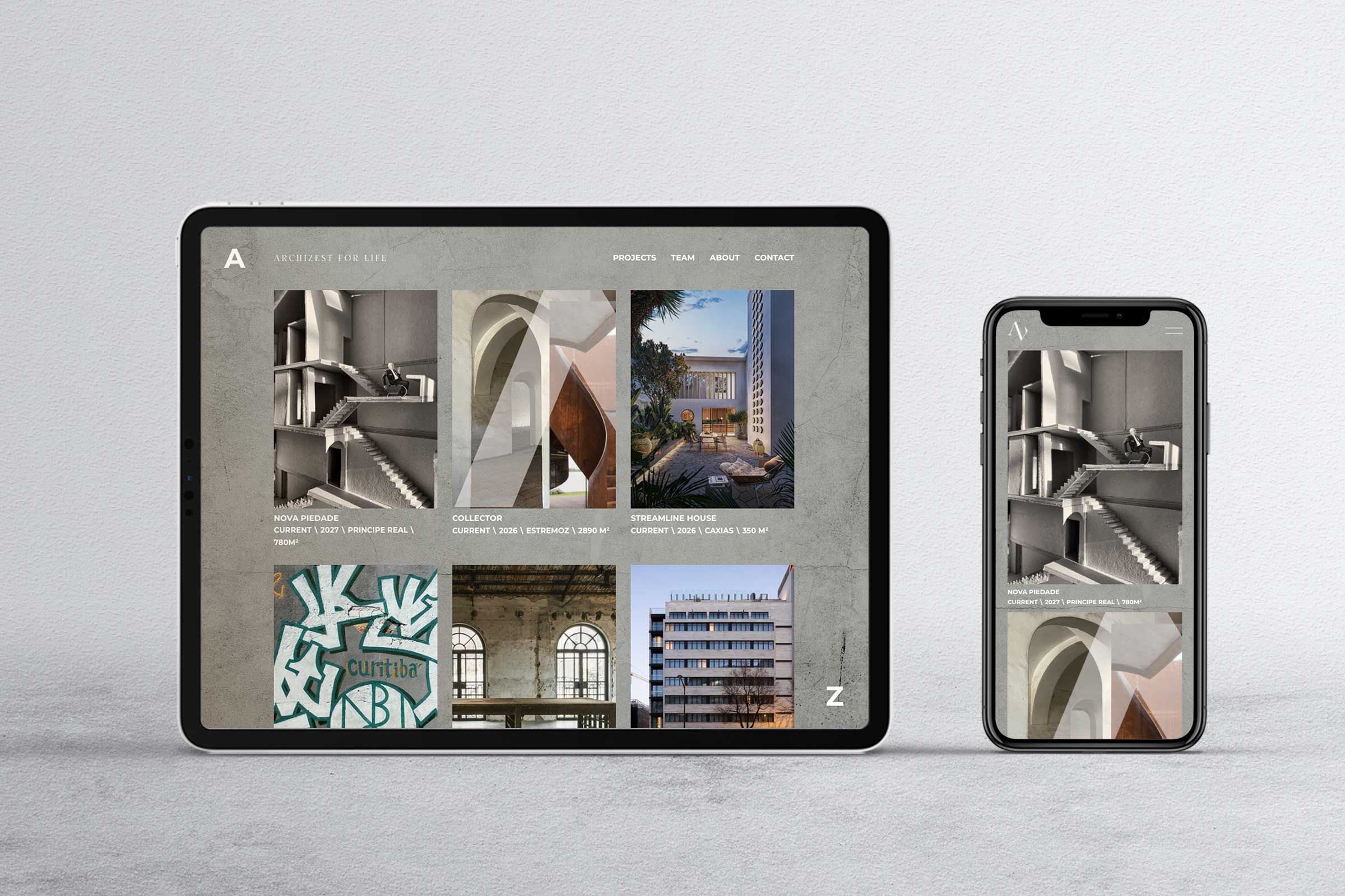 Architect firm website -posts