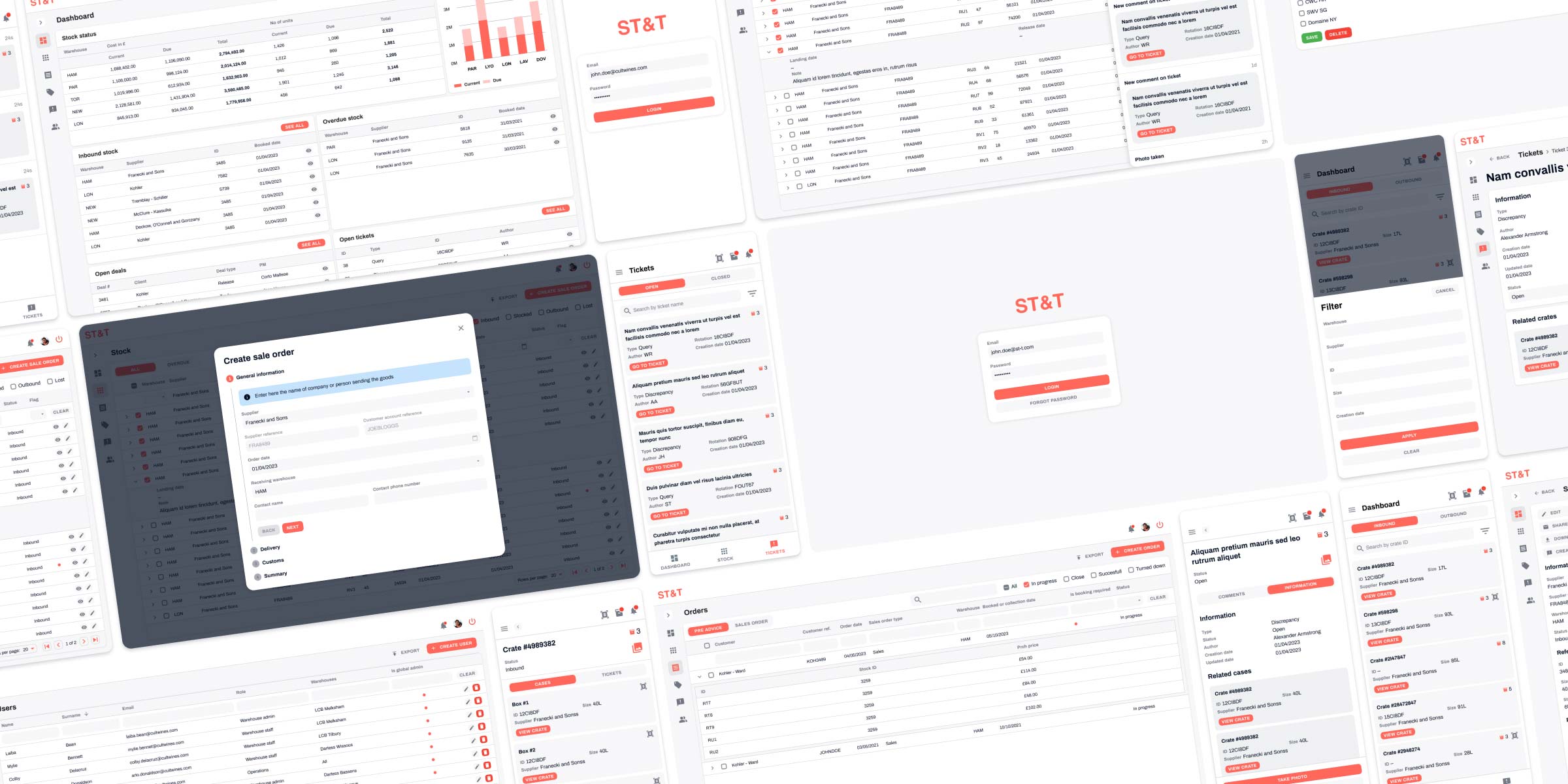 Stock and ticketing platform 