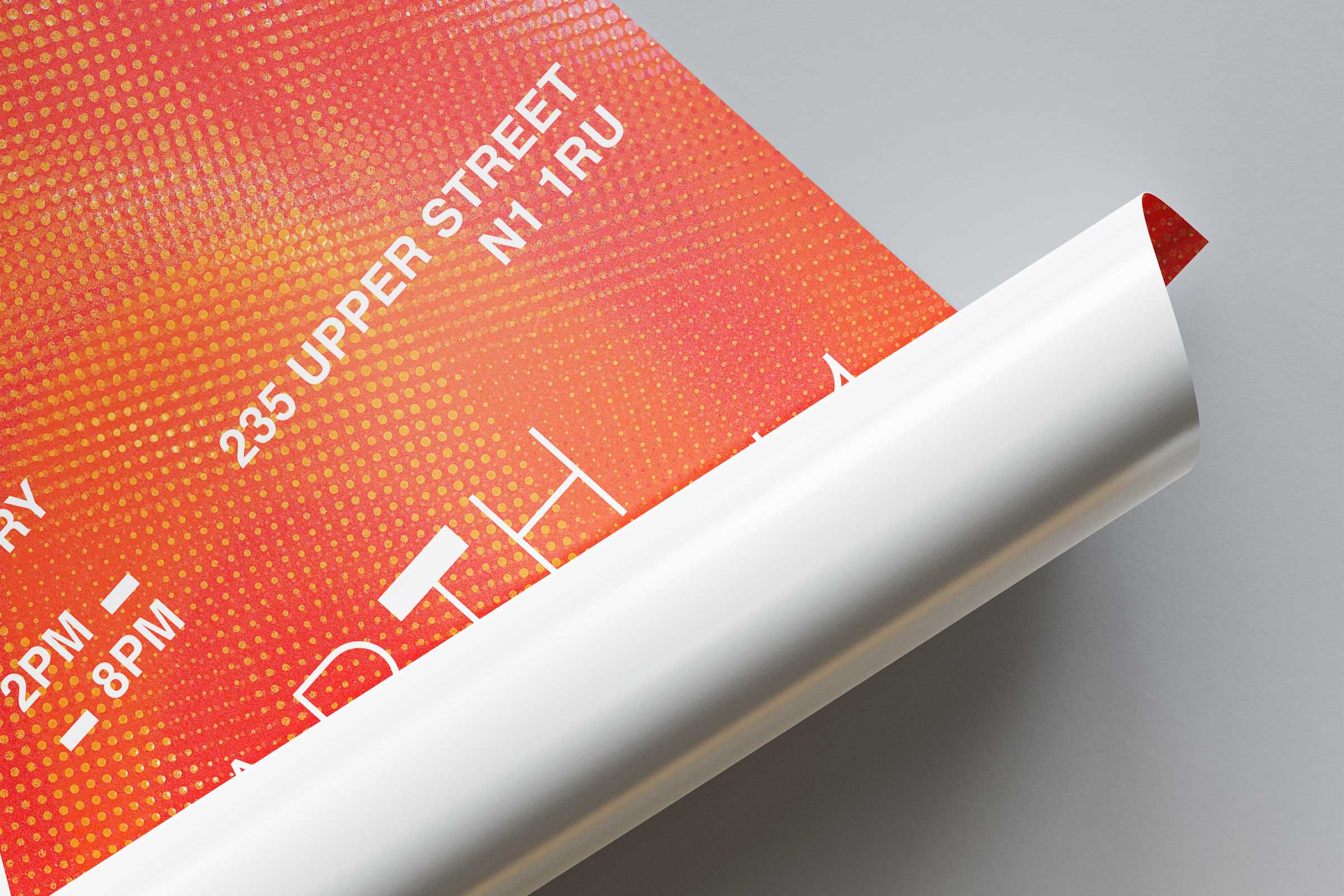 Brand identity of an event -poster