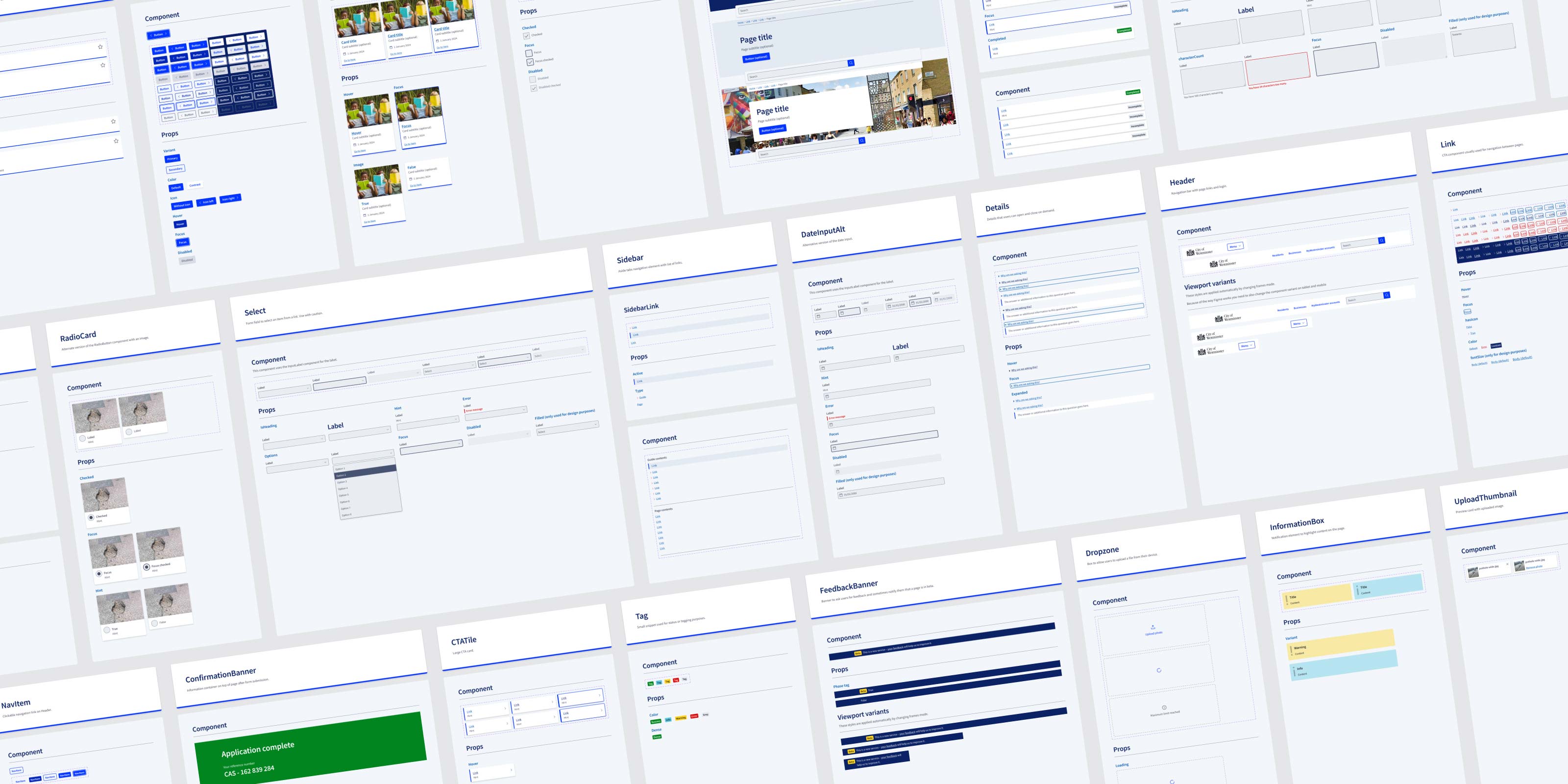 Westminster City Coucil's design system mockup-cover